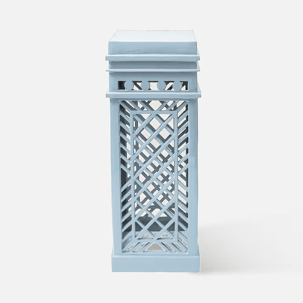 Lattice Pedestal – Soft Blue