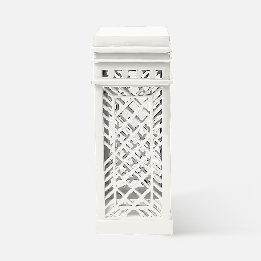 Lattice Pedestal – White